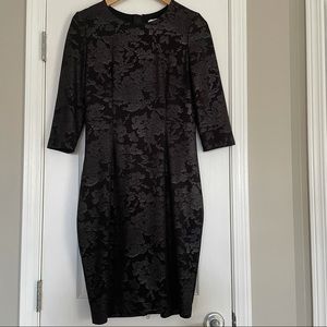 Belle Badgley Mischka Metallic Dress Size 10